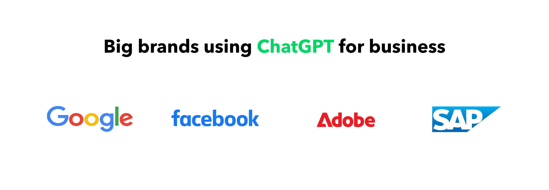 Big brands using ChatGPT for business