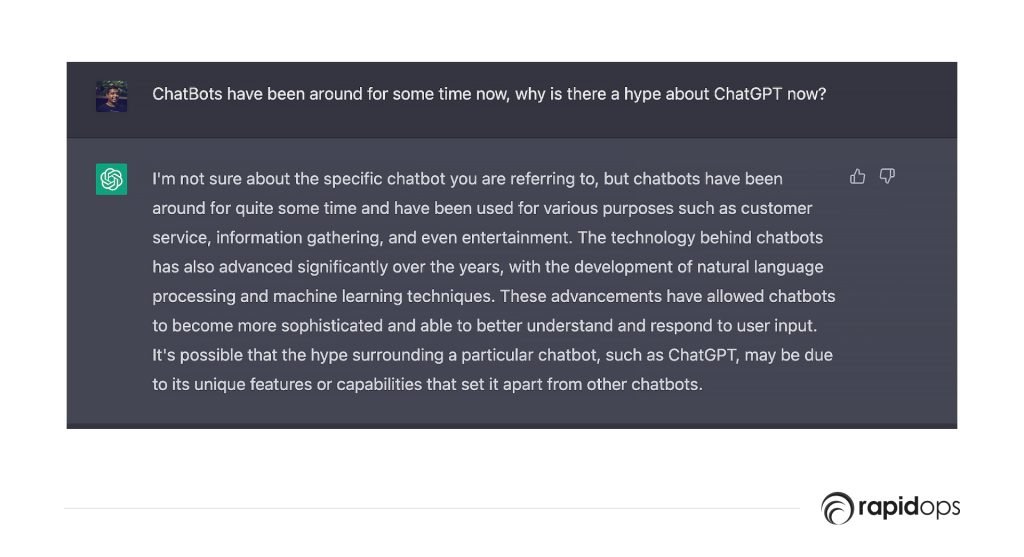 Why the Hype for ChatGPT?